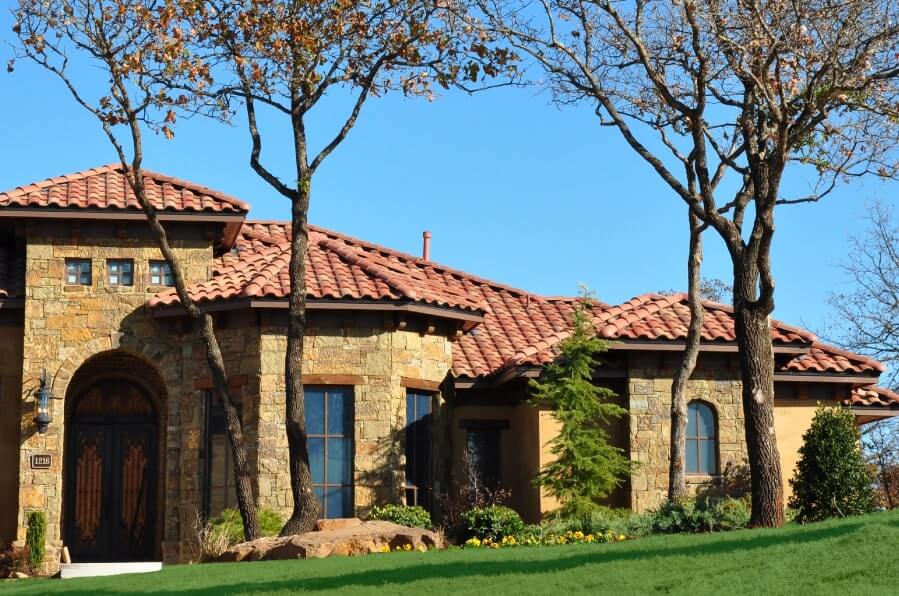 Home With New Shingle Roof