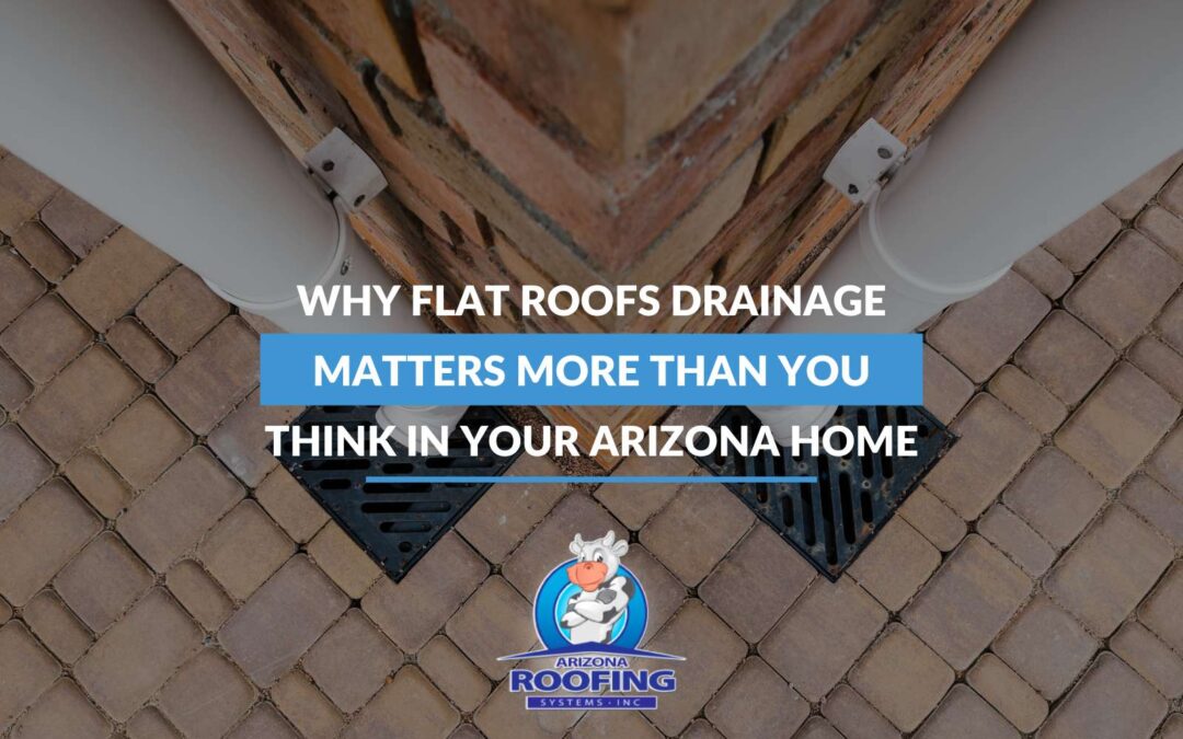 Why Flat Roofs Drainage Matters More Than You Think In Your Arizona Home